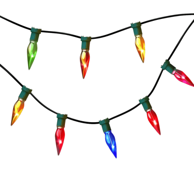 christmas lights png - Rose png