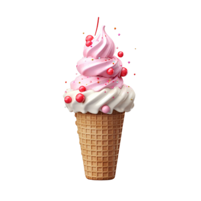 ice cream png - Rose png