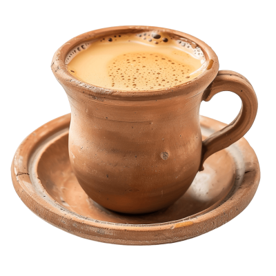 kulhad chai - Rose png