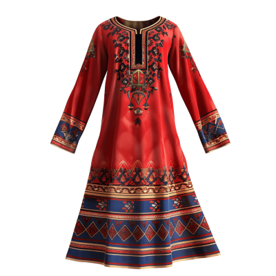 chikan kurti - Rose png