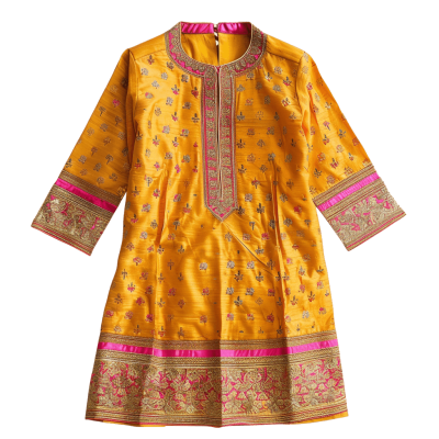 chikan kurti - Rose png