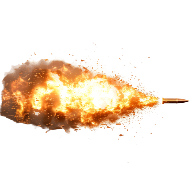muzzle flash png - Rose png