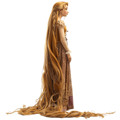 rapunzel png - Rose png
