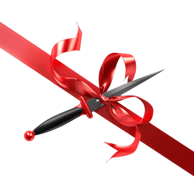 ribbon cutting png - Rose png