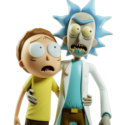 rick and morty png - Rose png