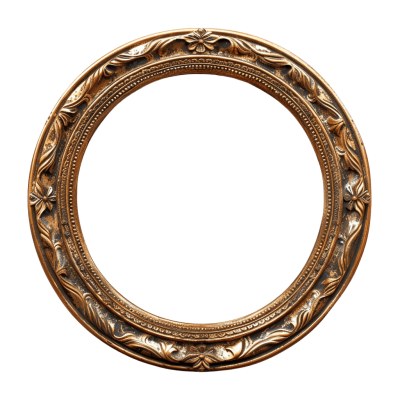round frame png - Rose png