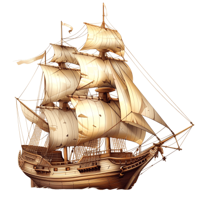 ship clipart - Rose png