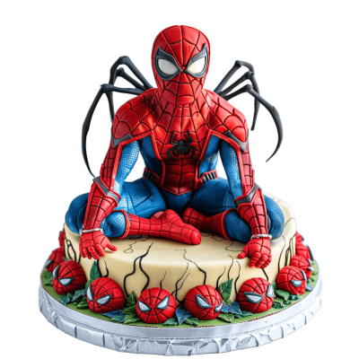 spiderman cake decoration inspiration | Download High-Quality Transparent PNG Image