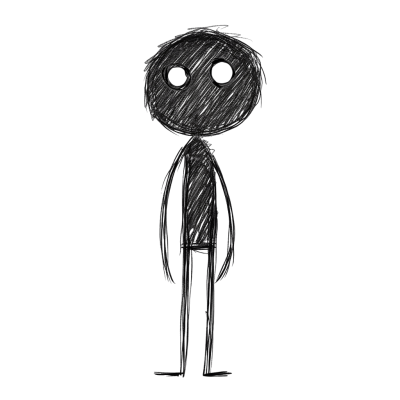 stickman drawing silhouette | Download High-Quality Transparent PNG Image