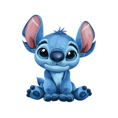 stitch e angel cute cartoon character | Download High-Quality Transparent PNG Image