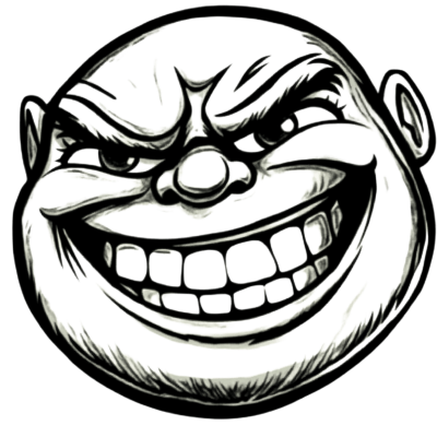 Troll face png meme | Download High-Quality PNG Image