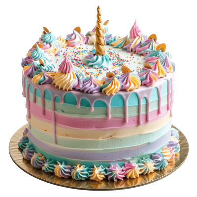 unicorn cake for birthday celebrations | Download High-Quality Transparent PNG Image