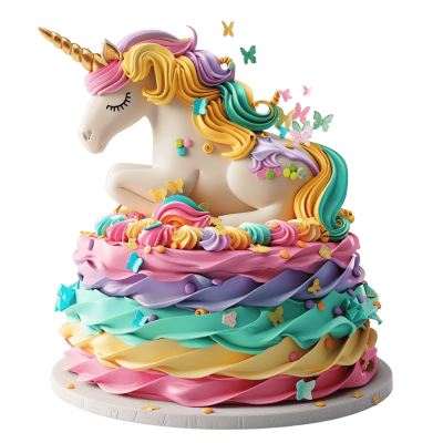 unicorn cake | Download High-Quality Transparent PNG Image