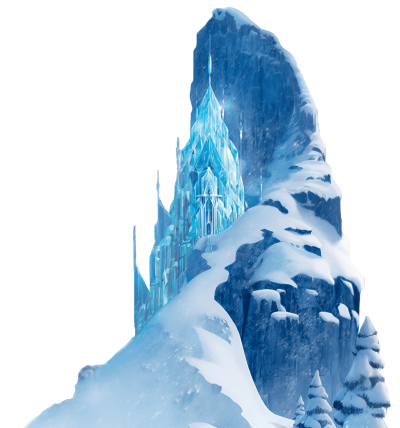 castelo frozen png - Rose png