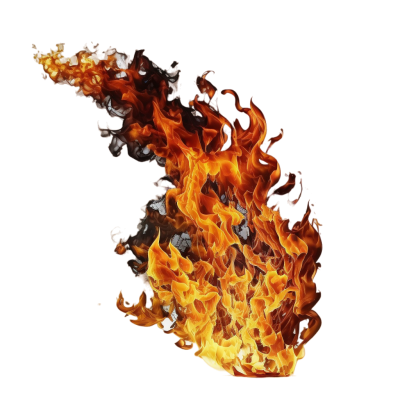 Fire png - Rose png