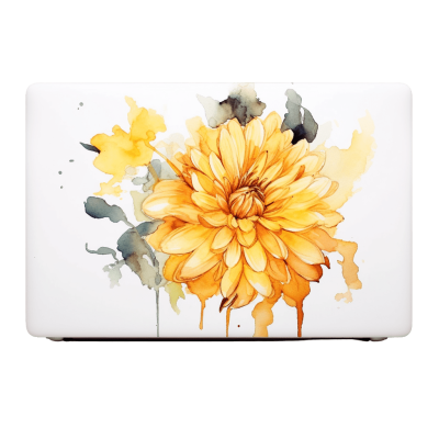 Laptop sticker png - Rose png