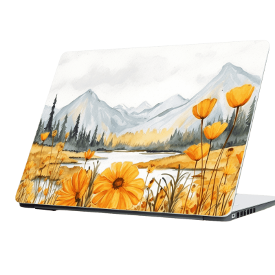 Laptop sticker png - Rose png
