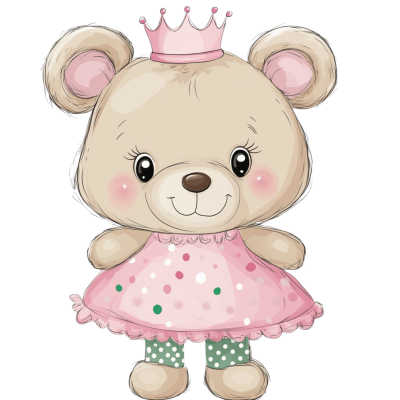 ursinha png Cute Bear Transparent Clipart | Download High-Quality Transparent PNG Image