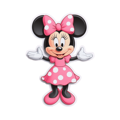 minnie rosa png cute clipart for designs | Download High-Quality Transparent PNG Image